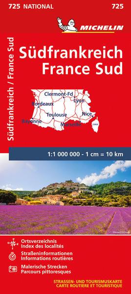 Michelin Südfrankreich 1:1 000 000