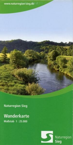 Naturregion Sieg Wanderkarte 1:25 000