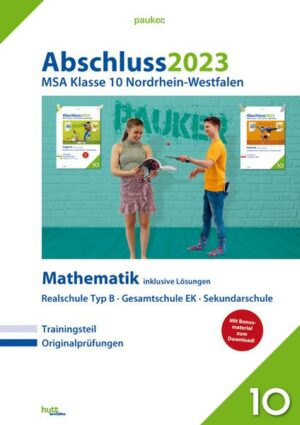 Abschluss 2023 - Realschule NRW- Mathematik