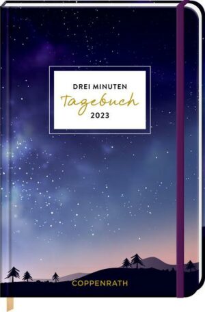 Drei Minuten Tagebuch 2023 - Sternenhimmel