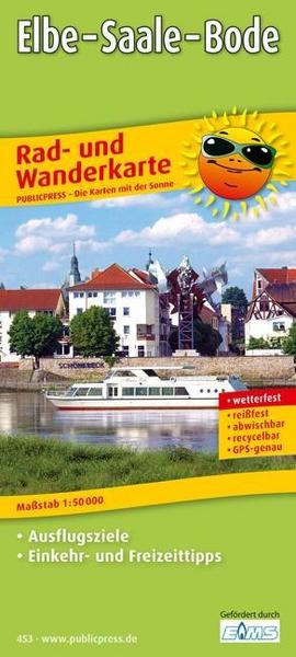 Rad- und Wanderkarte Elbe - Saale - Bode