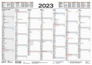 Tafelkalender A3 2023