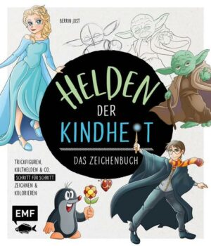 Helden der Kindheit – Das Zeichenbuch