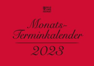 Monatsterminkalender 2023