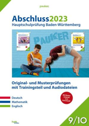 Abschluss 2023 - Hauptschulprüfung Baden-Württemberg - Aufgabenband