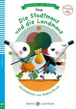 Die Stadtmaus und die Landmaus. Buch + Multi-ROM