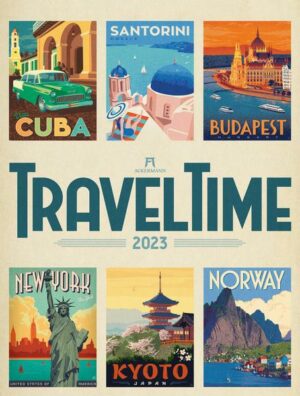 Travel Time Kalender - Reise-Plakate 2023