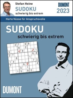 Stefan Heine Sudoku schwierig bis extrem 2023 - Tagesabreißkalender -11