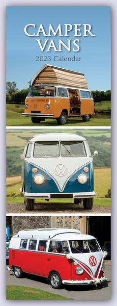 Camper – Camper Vans – Slimline-Kalender 2023