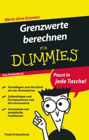 Grenzwerte berechnen für Dummies Das Pocketbuch