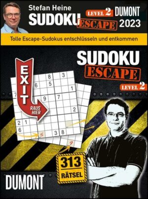 Stefan Heine ESCAPE Sudoku Level 2 2023 - Tagesabreißkalender - 11