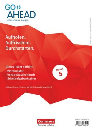 Go Ahead  6. Jahrgangsstufe. Realschule Bayern - Arbeitshefte Wordmaster