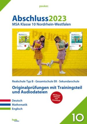 Abschluss 2023 - Realschule NRW - Aufgabenband
