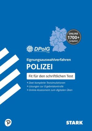 STARK Eignungsauswahlverfahren (Einstellungstest) Polizei. Alle Landespolizeien.