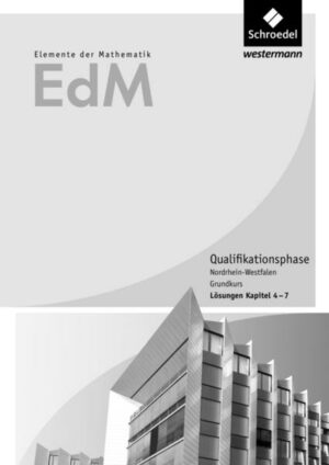 Elemente der Mathematik SII. Lösungen Teil 2. Nordrhein-Westfalen