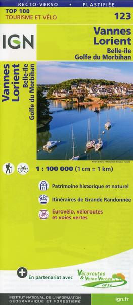 Vannes Lorient 1:100 000
