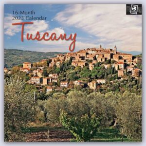 Tuscany – Toskana 2023 – 16-Monatskalender