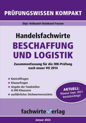 Handelsfachwirte: Beschaffung und Logistik