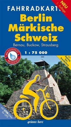 Berlin - Märkische Schweiz Fahrradkarte