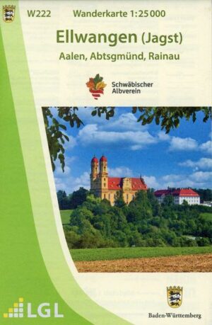 W222 Wanderkarte 1:25 000 Ellwangen (Jagst)