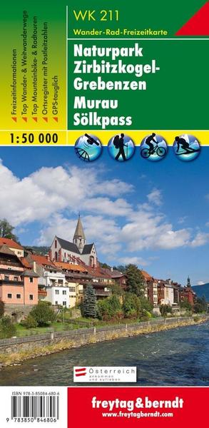 Murau - Scheifling - Grebenzen - Sölkpass 1 : 50 000. WK 211