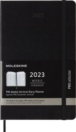 Moleskine 12 Monate Pro Wochen Notizkalender 2023