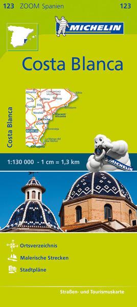 Michelin Zoomkarte Costa Blanca 1 : 130 000