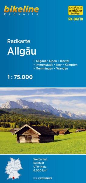 Radkarte Allgäu (RK-BAY18) 1:75.000