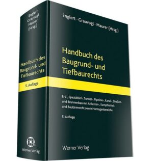 Handbuch des Baugrund- und Tiefbaurechts