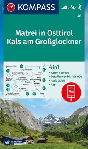 KOMPASS Wanderkarte 46 Matrei in Osttirol