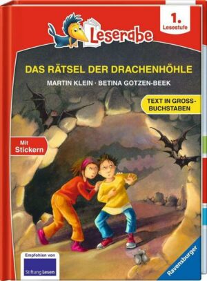 Das Rätsel der Drachenhöhle - Leserabe ab 1. Klasse - Erstlesebuch für Kinder ab 6 Jahren (in Großbuchstaben)