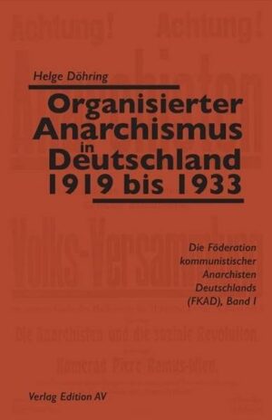 Organisierter Anarchismus in Deutschland 1919 bis 1933