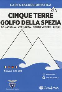 Cinque Terre / Golfo Della Spezia 1 : 25.000