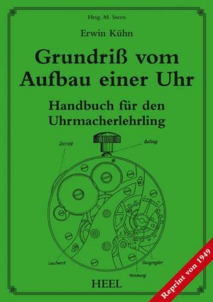 Grundriß vom Aufbau einer Uhr