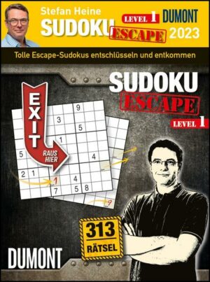 Stefan Heine ESCAPE Sudoku Level 1 2023 - Tagesabreißkalender - 11