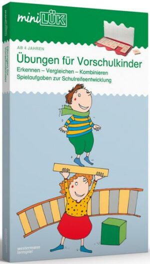 miniLÜK. Übungen für Vorschulkinder