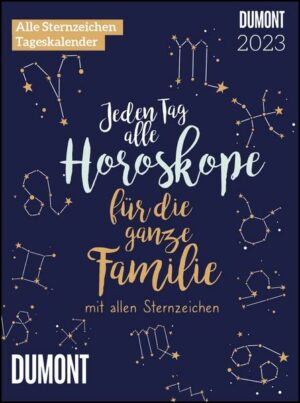 Horoskope für die ganze Familie 2023 Tagesabreißkalender - Horoskopkalender - 11