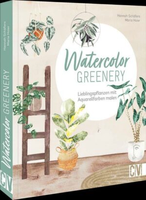 Watercolor greenery