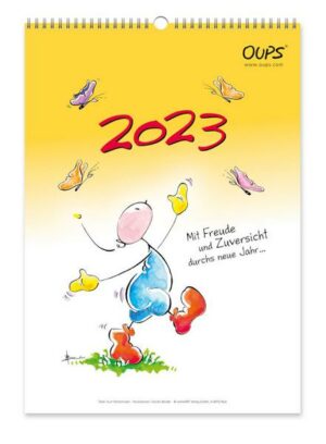 Oups Wandkalender 2023