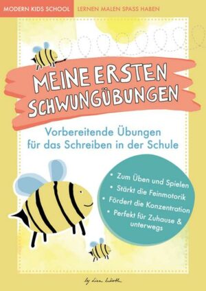 Lustige Schwungübungen – Übungsheft zur Stärkung der Feinmotorik und Konzentration