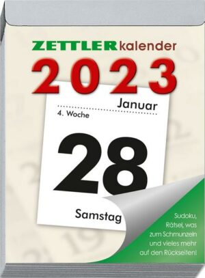 Tagesabreißkalender XL 2023 - 8