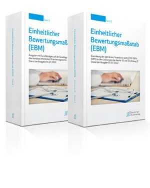 Einheitlicher Bewertungsmaßstab (EBM) Stand 01.07.2022