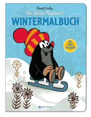 Wintermalbuch - Der kleine Maulwurf