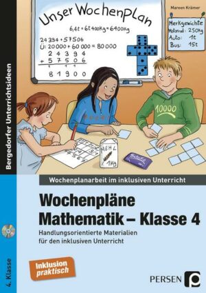 Wochenpläne Mathematik - Klasse 4