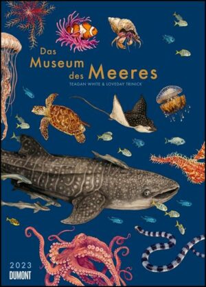 Das Museum des Meeres 2023 ‒ Posterkalender ‒ mit Illustrationen und vielen Erklärungen ‒ Spiralbindung ‒ Format 50 x 70 cm