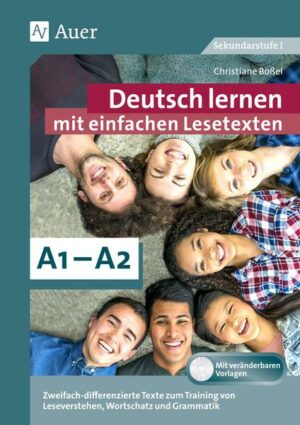 Deutsch lernen mit einfachen Lesetexten A1-A2