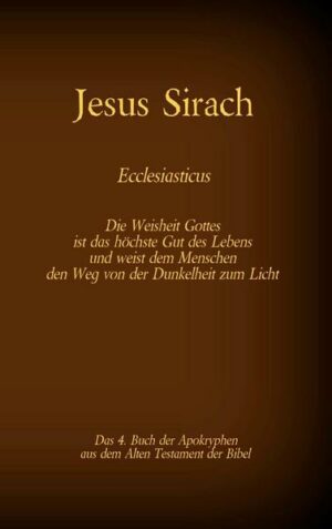 Das Buch Jesus Sirach