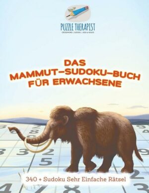 Das Mammut-Sudoku-Buch für Erwachsene | 340 + Sudoku Sehr Einfache Rätsel