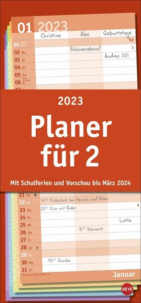 Basic Planer für zwei 2023
