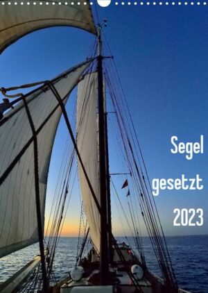 Segel gesetzt 2023 (Wandkalender 2023 DIN A3 hoch)